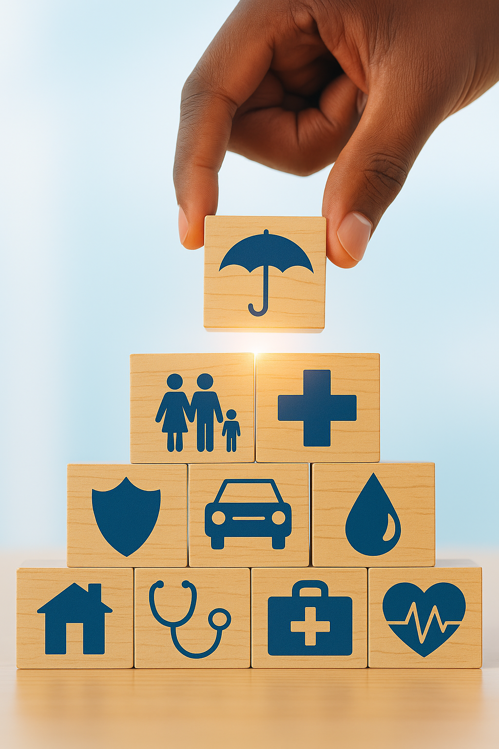 Versicherungsberatung Illustration